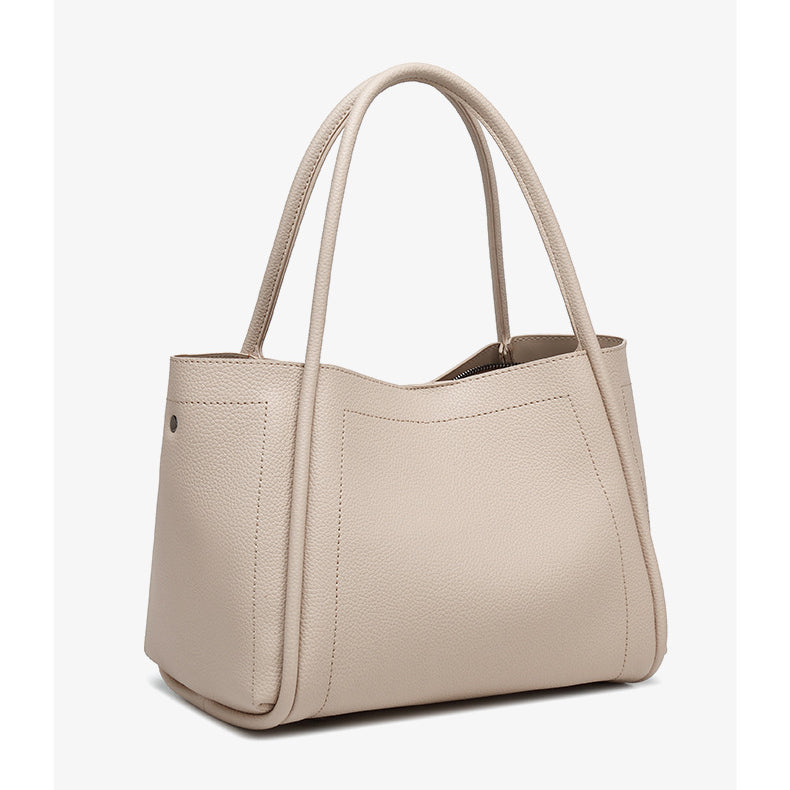 Soft Leather Large Capacity High Grade Handbag