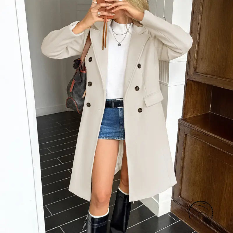 Casual Long Sleeve Coat