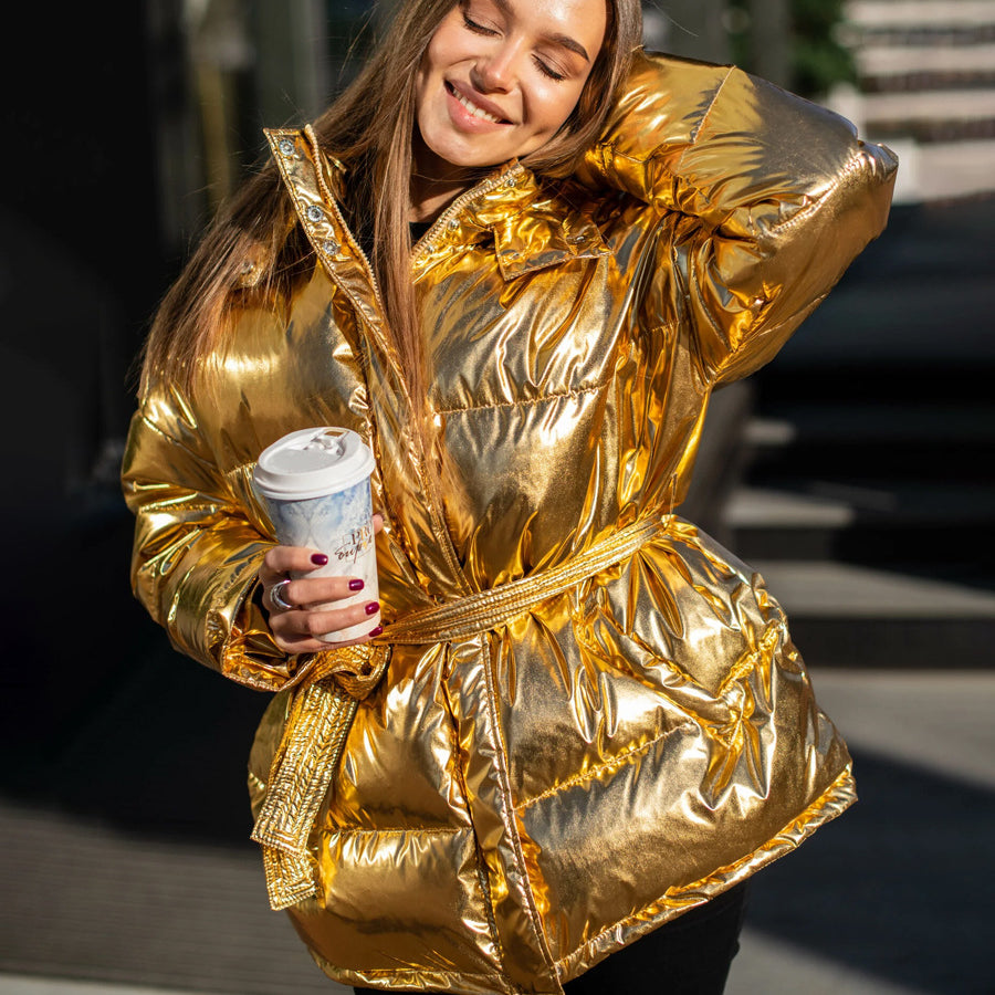 Hooded Cotton Coat Jacket