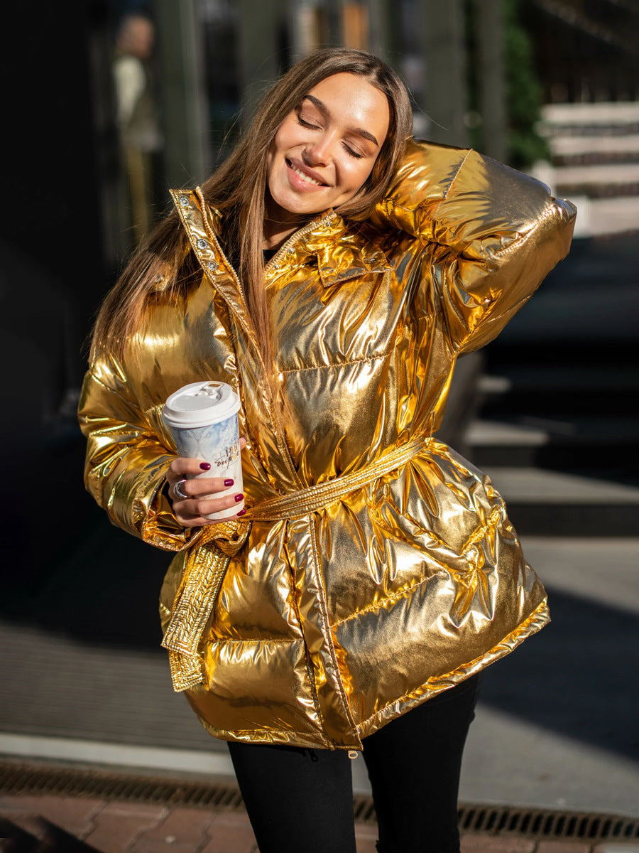 Hooded Cotton Coat Jacket