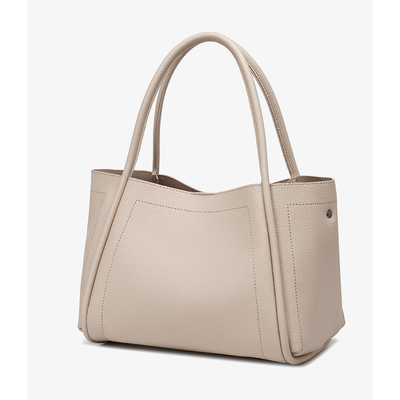 Soft Leather Large Capacity High Grade Handbag