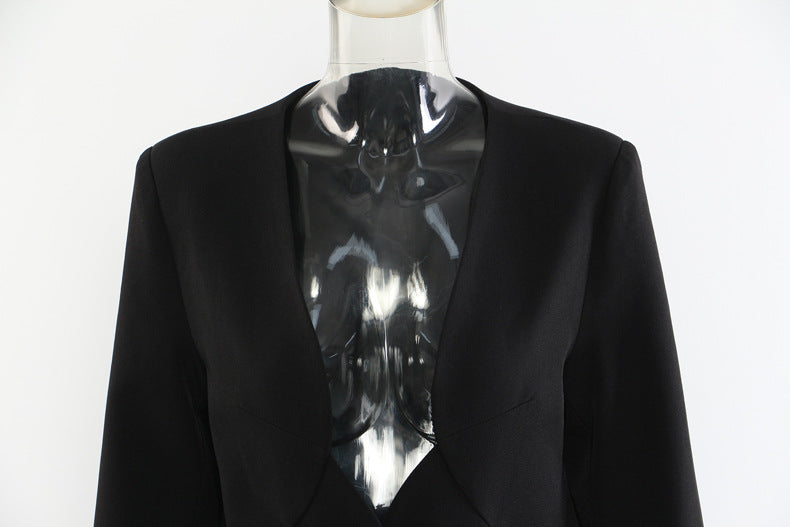 French Romantic Light Luxury Long Trench Coat