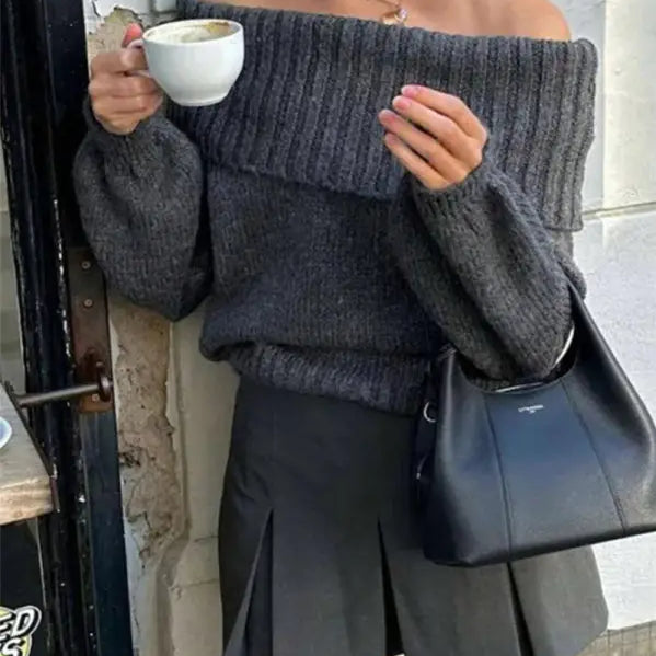 All Matching Slim Fit Knitted Sweater