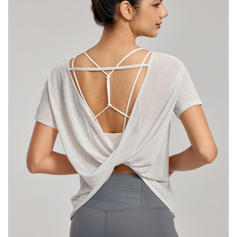 Lightweight Breathable Yoga t Shirt Top