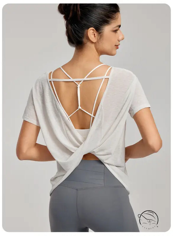 Lightweight Breathable Yoga t Shirt Top
