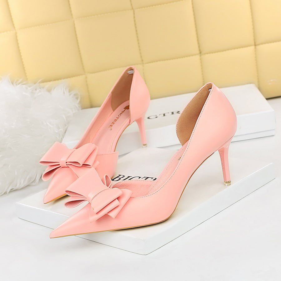 Korean Slim Fit Sweet Stiletto High Heel