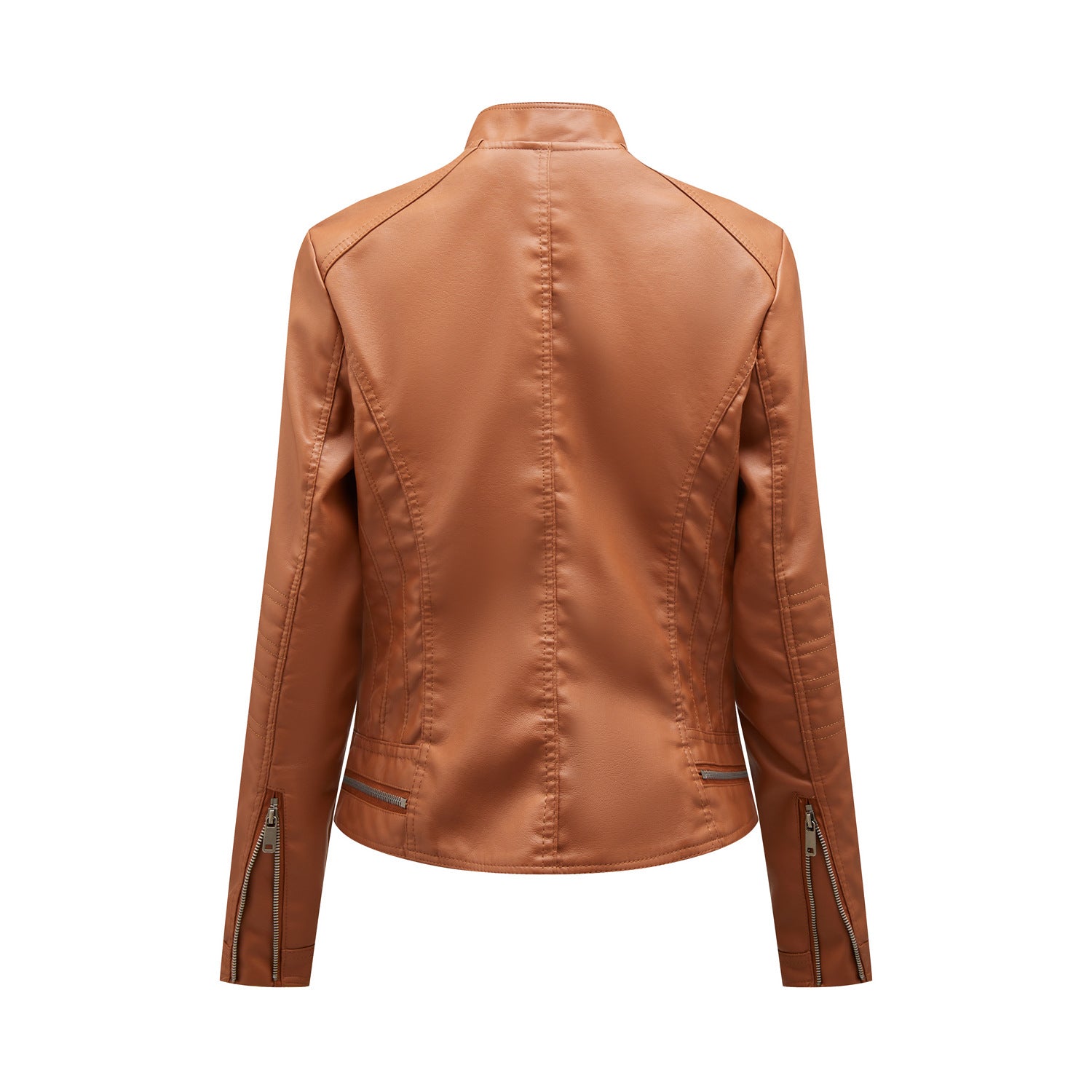 Brown leather jacket from Casual Leather Short Coat for stylish mens fashion and ملابس