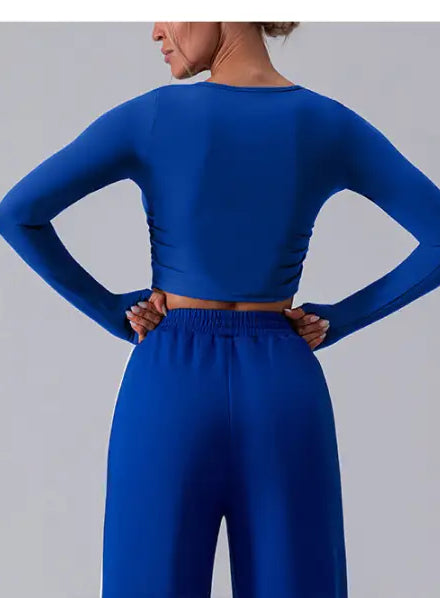 Casual Running Sport Long Sleeve Breathable t Shirt Workout Clothes