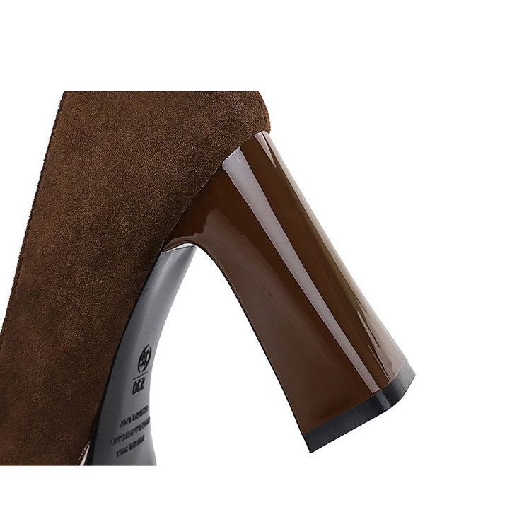 Bow Decorative Shallow Mouth Super High Heel