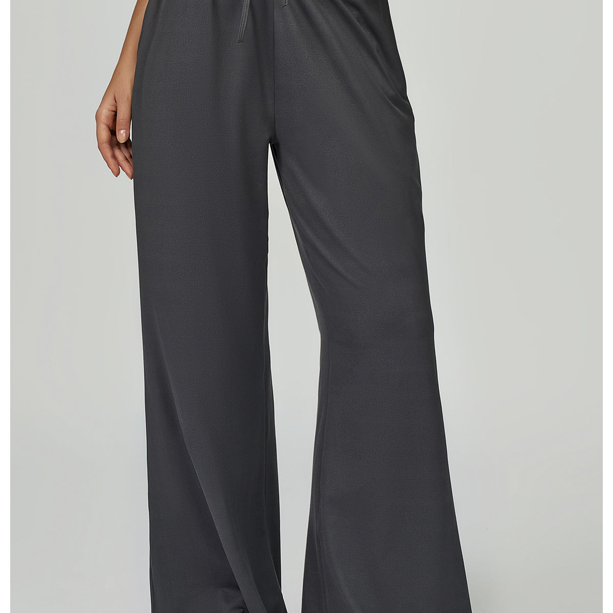 Embellished Wide Leg Loose Casual Pants