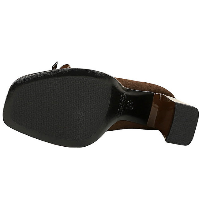 Bow Decorative Shallow Mouth Super High Heel