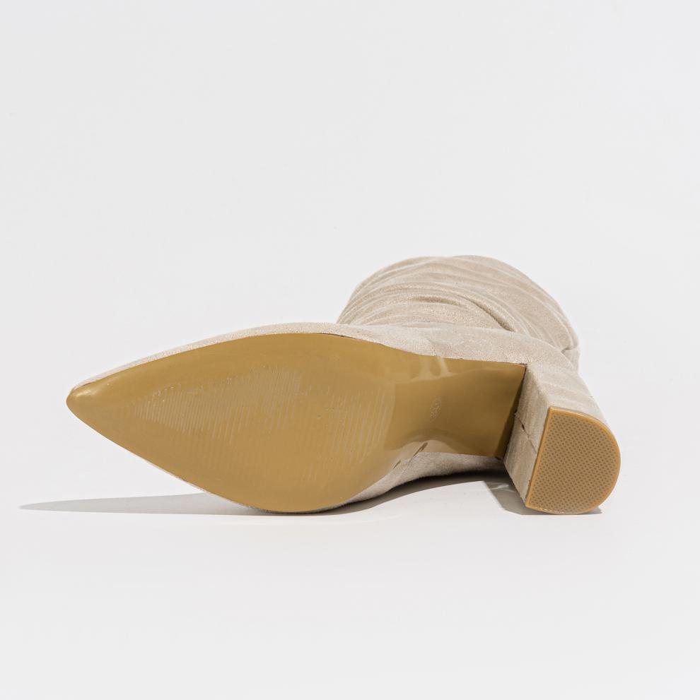 Winter Fashionable Chunky High Heel Boots