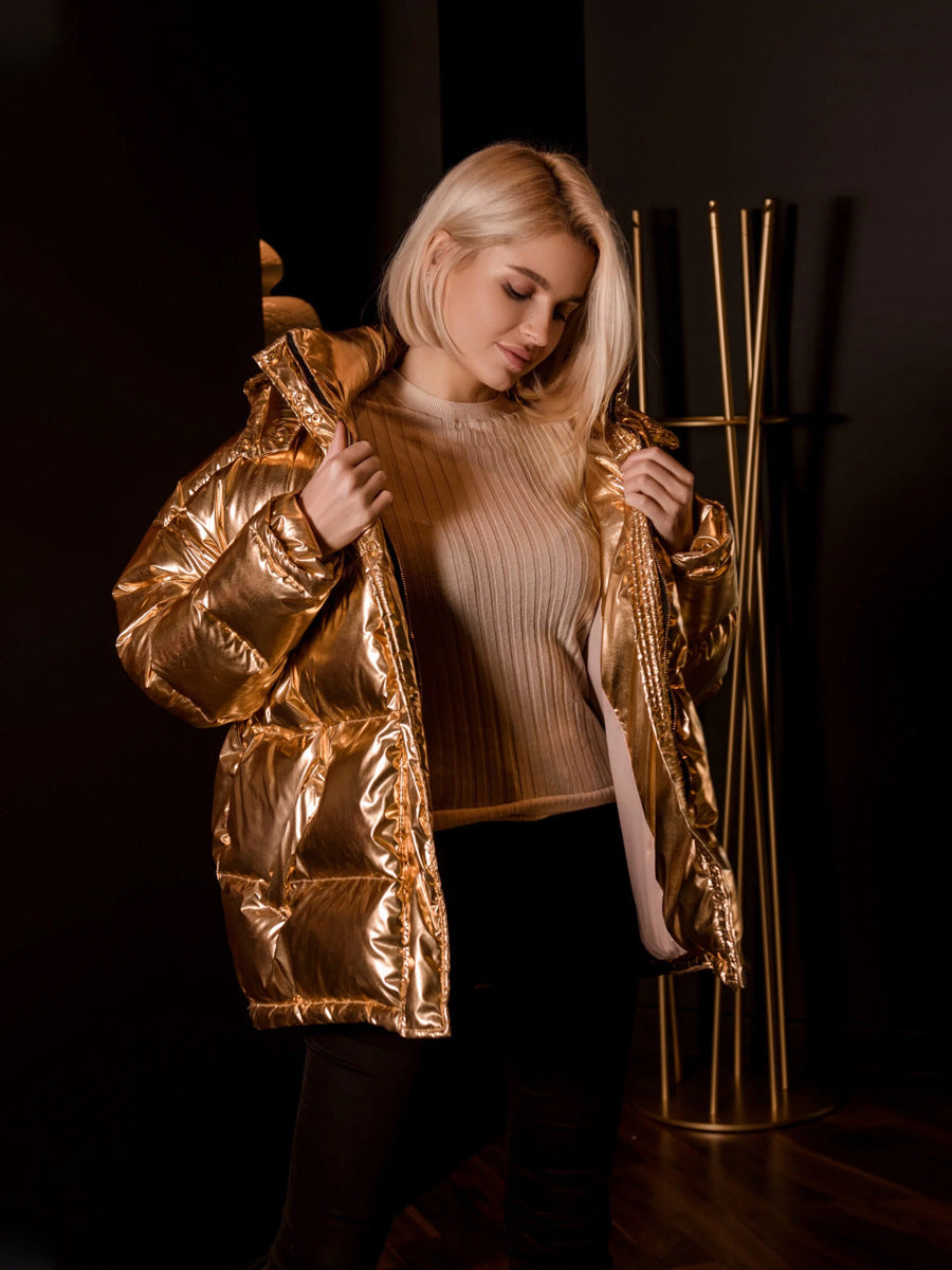 Hooded Cotton Coat Jacket