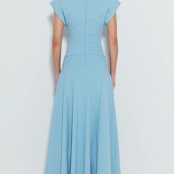 Elegant Slim Fit Slit Maxi Dress