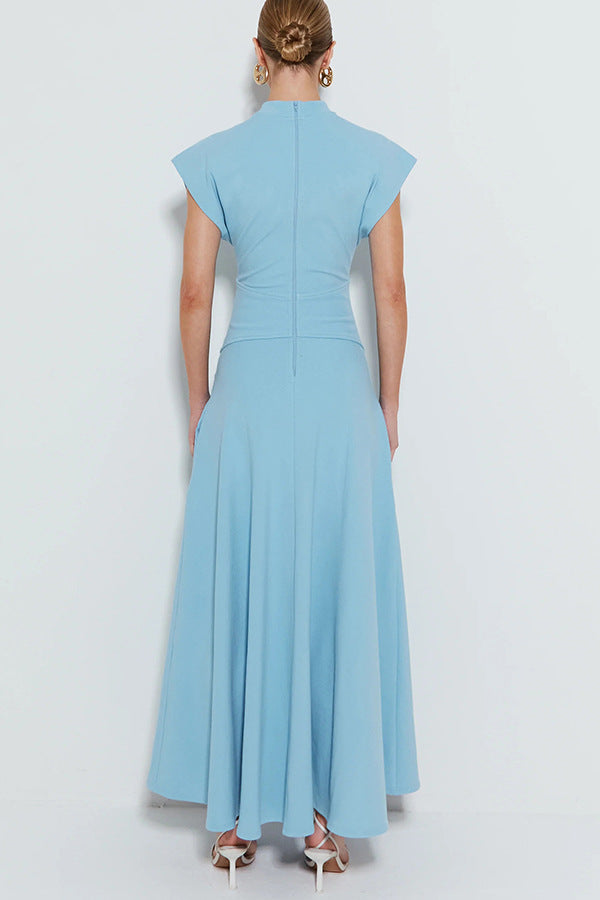 Elegant Slim Fit Slit Maxi Dress