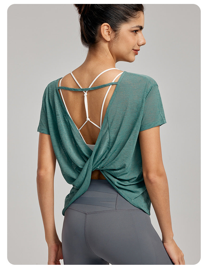 Lightweight Breathable Yoga t Shirt Top