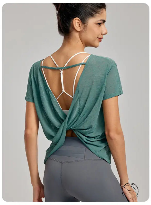 Lightweight Breathable Yoga t Shirt Top