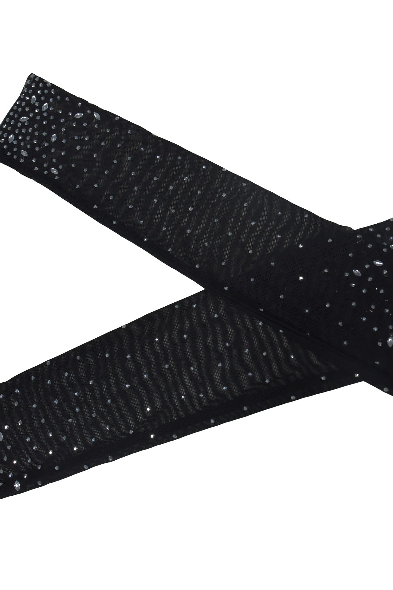 Black leggings with silver embellishments paired with the Amazing Split Maxi Dress for stylish fashion