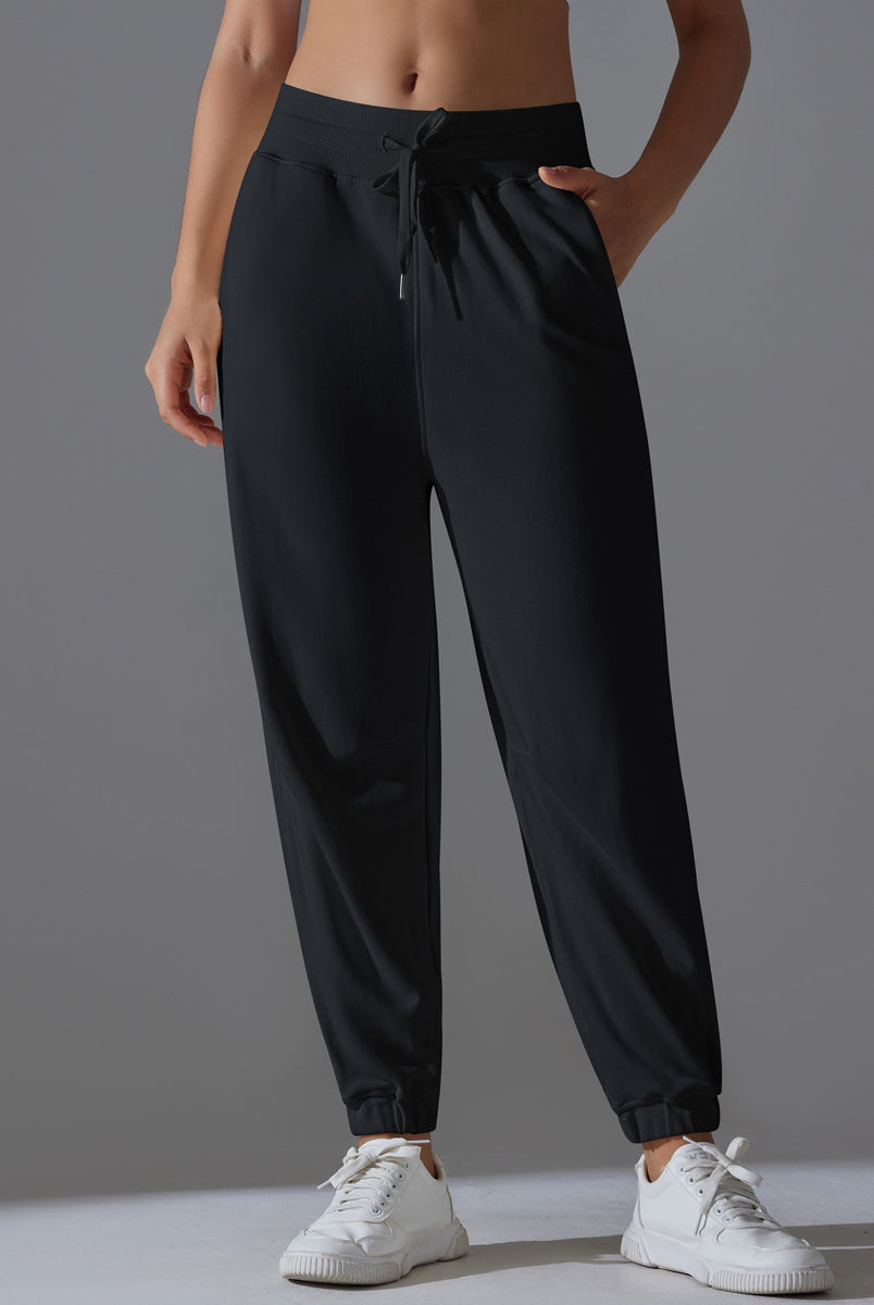 Wide Leg Breathable High Waist Fitness Pants Running