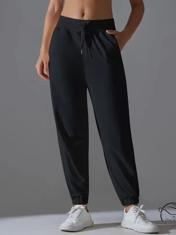 Wide Leg Breathable High Waist Fitness Pants Running