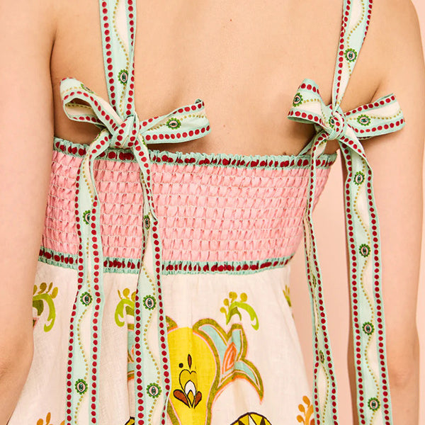 Comfy Cotton Linen Cami Dress