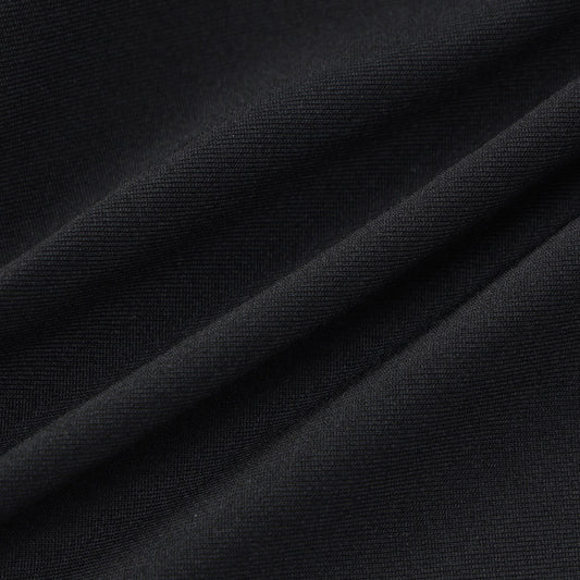 Wrinkled black fabric of Women Clothing Summer Hollow Out Cutout Irregular Asymmetric Jumpsuit