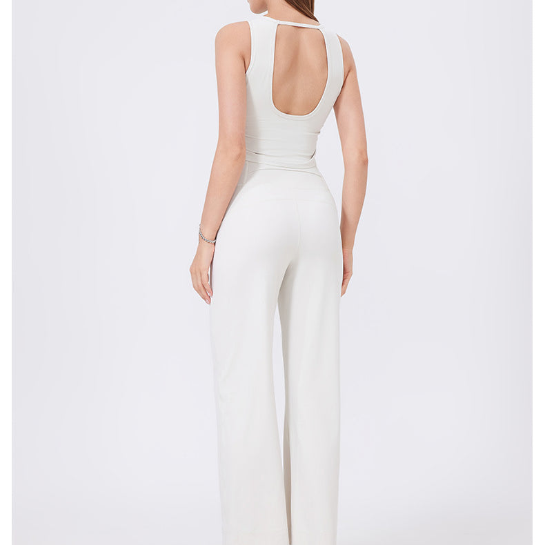 Wide Shoulder Strap Slimming Outside Wear Sports Underwear Women Shockproof Running Large u Back Bra Push Up Yoga