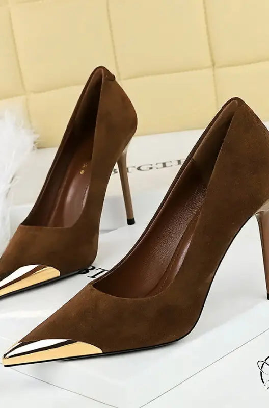 Cocktail Leopard Print High Heels