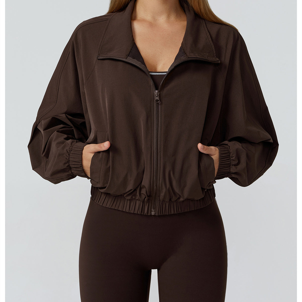 Quick Drying Stand Collar Sports Jacket