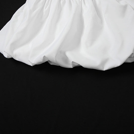 Summer Women Clothing Casual Trend Long Sleeve Zipper Waist Controlled Top Short Skirt Two Piece Set