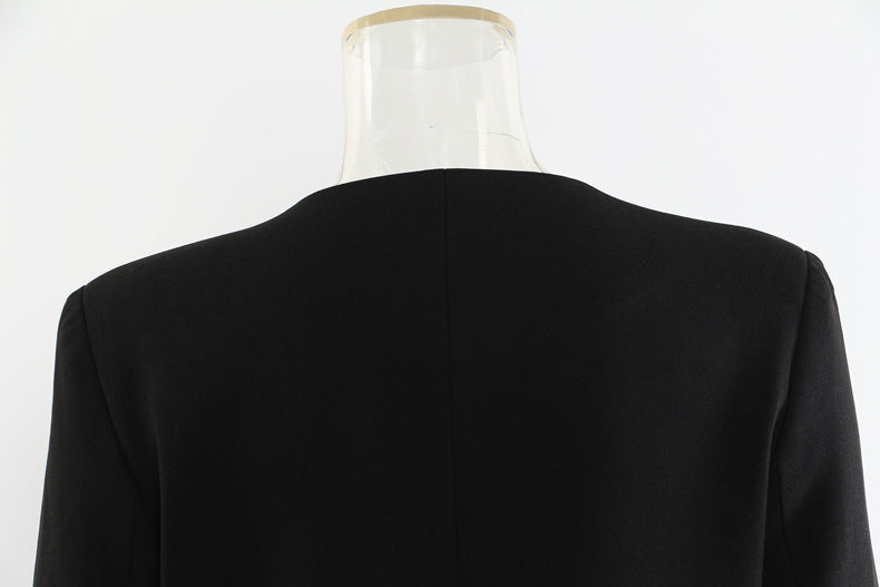 French Romantic Light Luxury Long Trench Coat