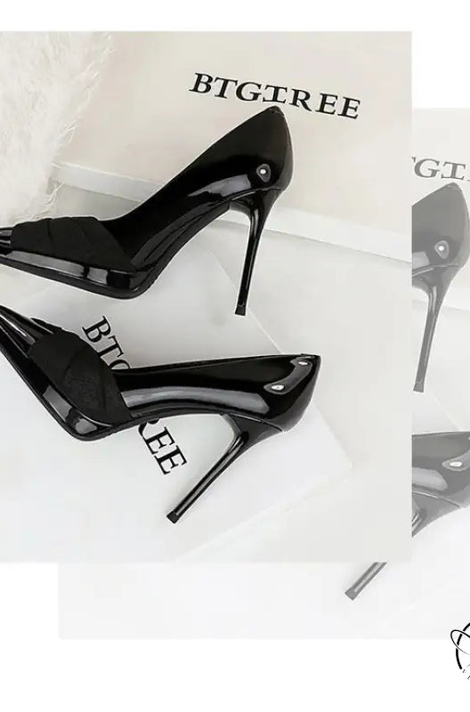 Classy Leather High Heel