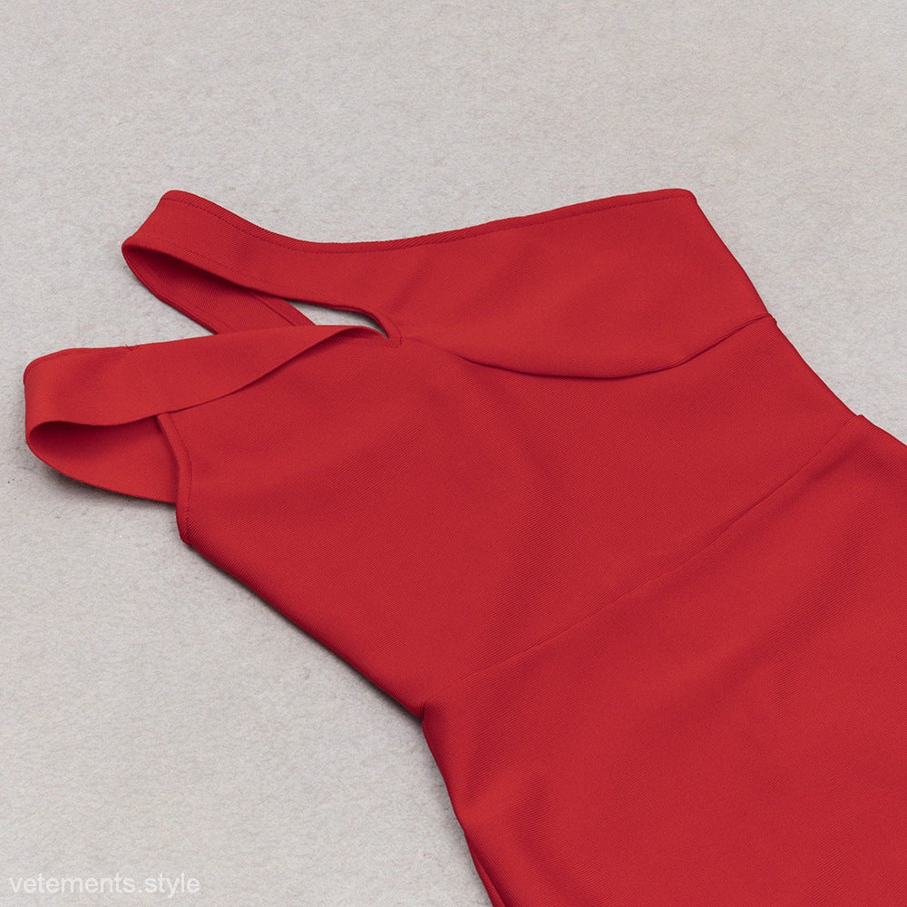 ELEGANT BACKLESS BANDAGE DRESS-VETEMENTS