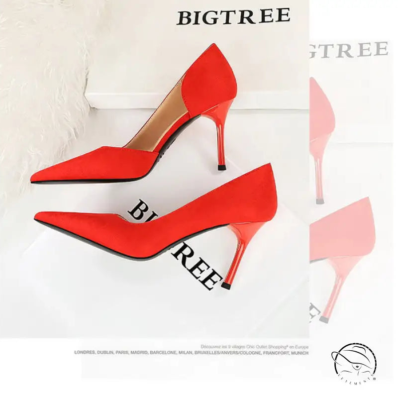 Fashionable Simple Stiletto High Heel