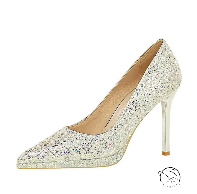 Cocktail Stiletto Waterproof High Heels