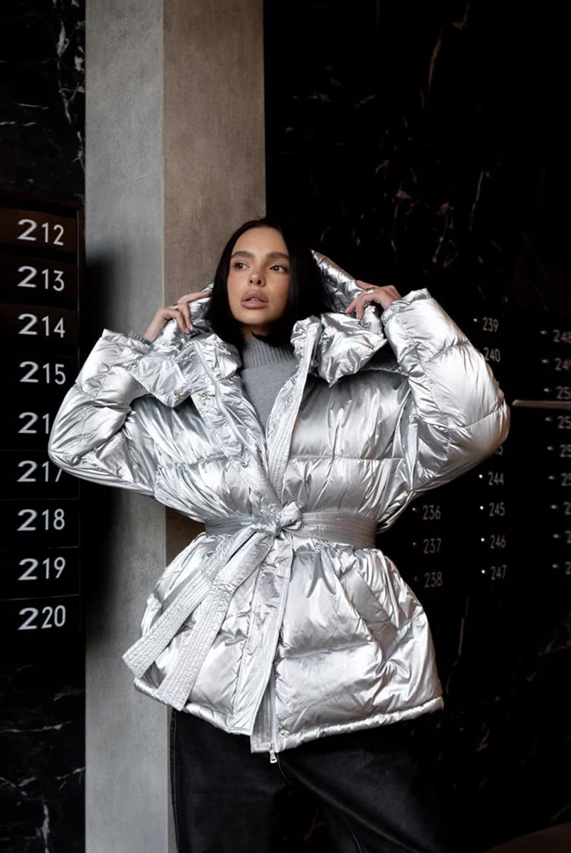 Hooded Cotton Coat Jacket