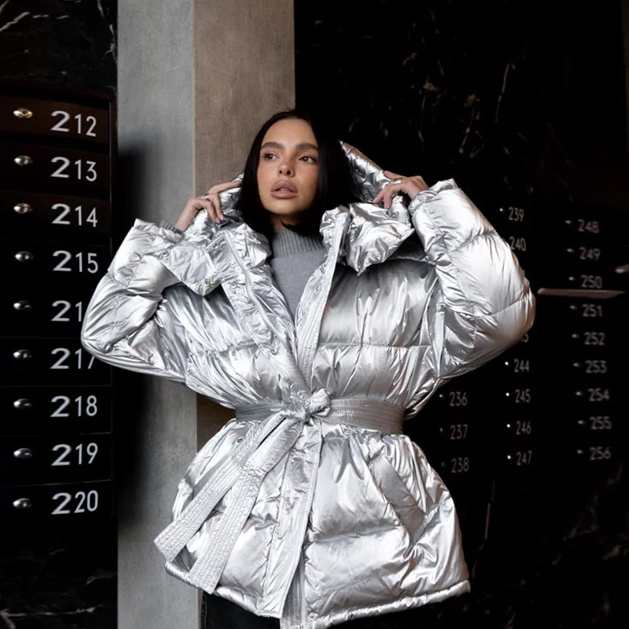 Hooded Cotton Coat Jacket