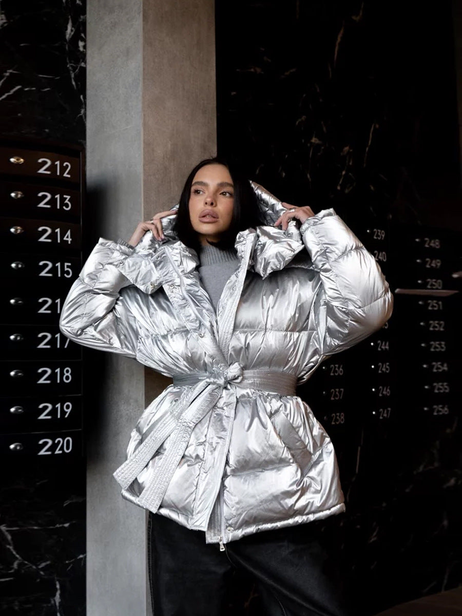 Hooded Cotton Coat Jacket