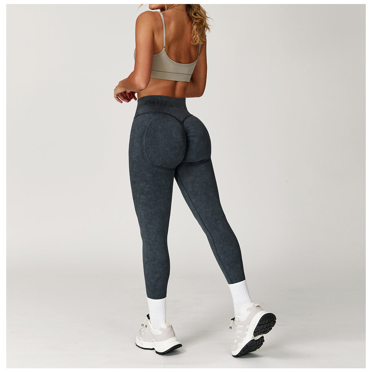 Comfy Seamless Stone Washed Yoga Pants