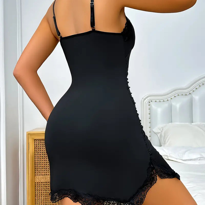 Pajamas Popular Sling Tight Skirt Hip Lace Dress