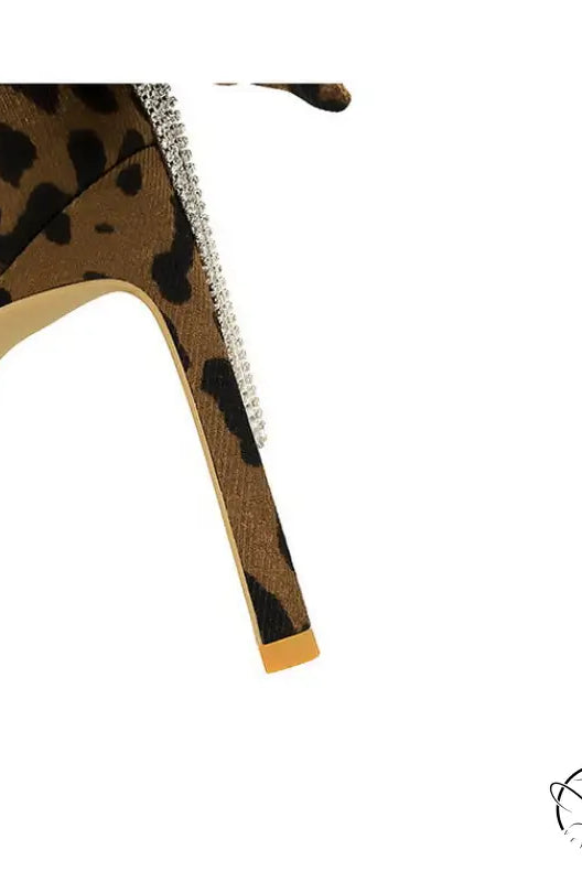 Cocktail Open Toe Platform Rhinestone Back Bowknot High Heel