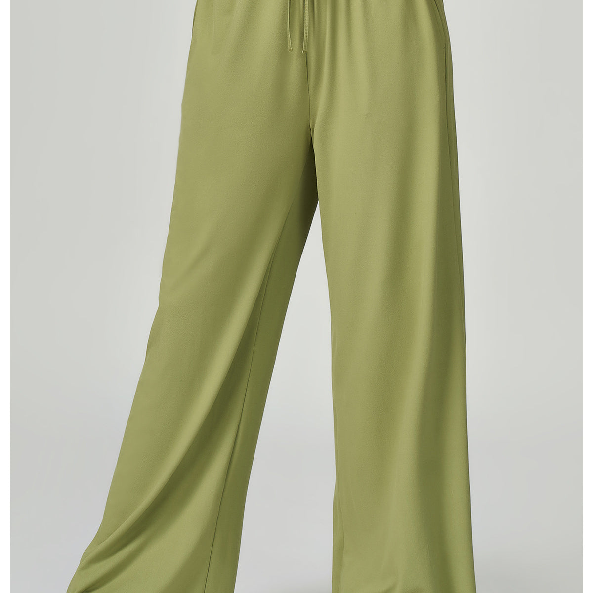 Embellished Wide Leg Loose Casual Pants