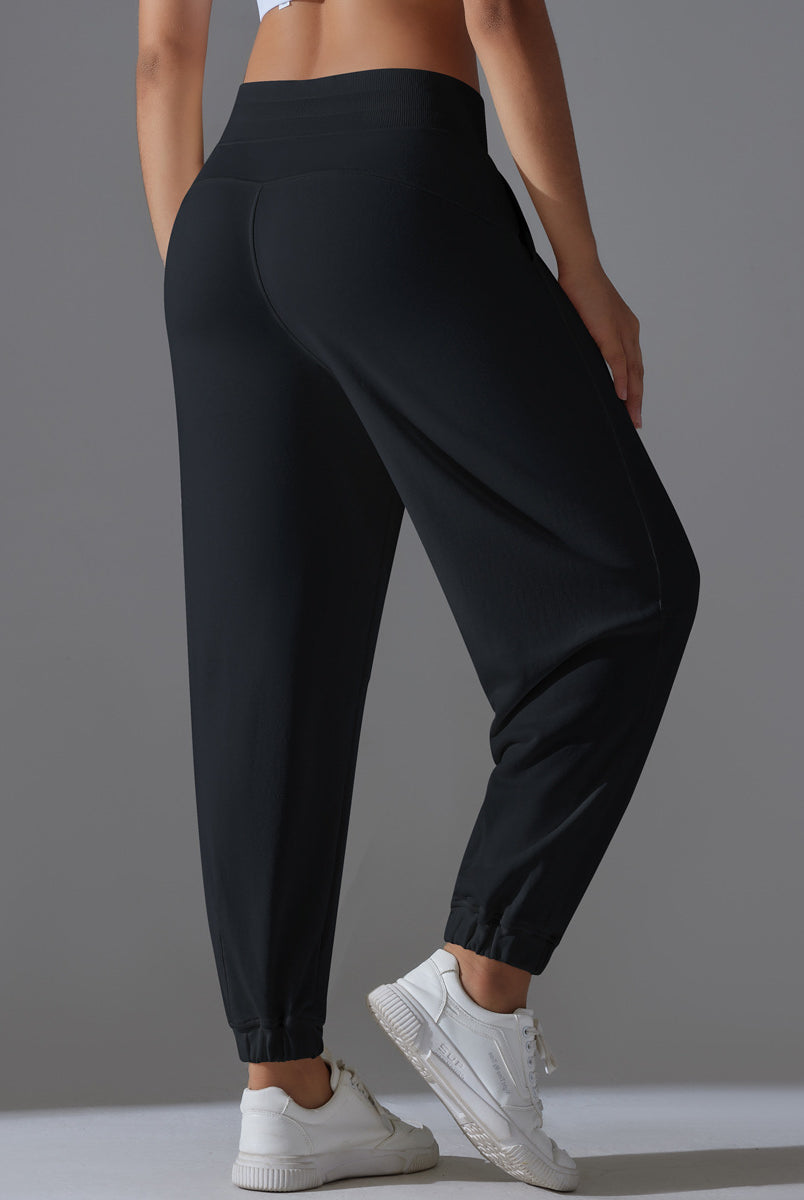 Wide Leg Breathable High Waist Fitness Pants Running