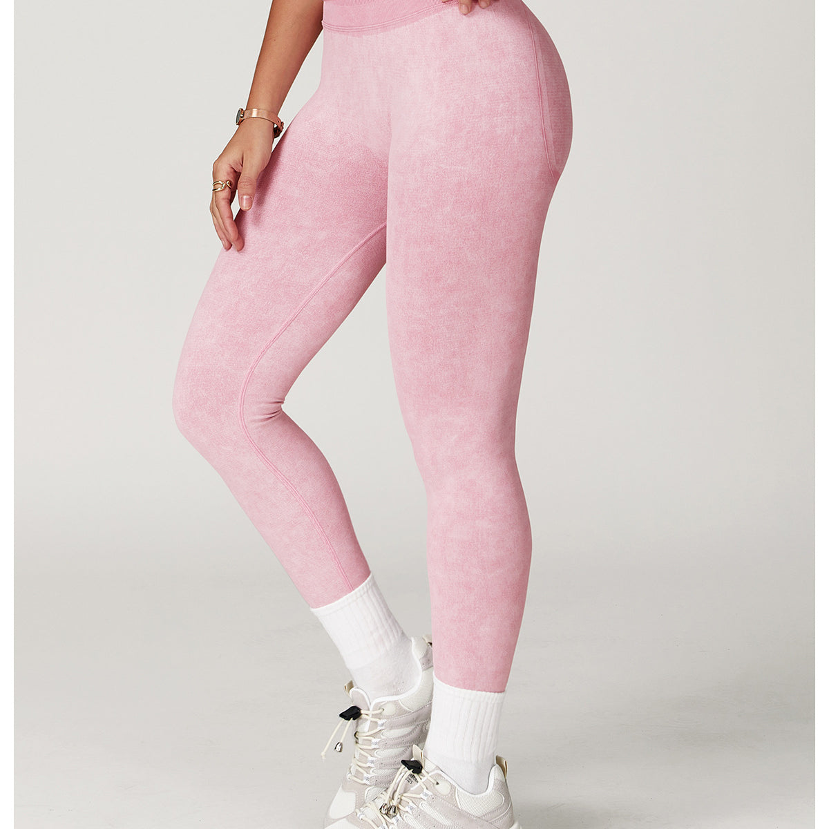 Comfy Seamless Stone Washed Yoga Pants