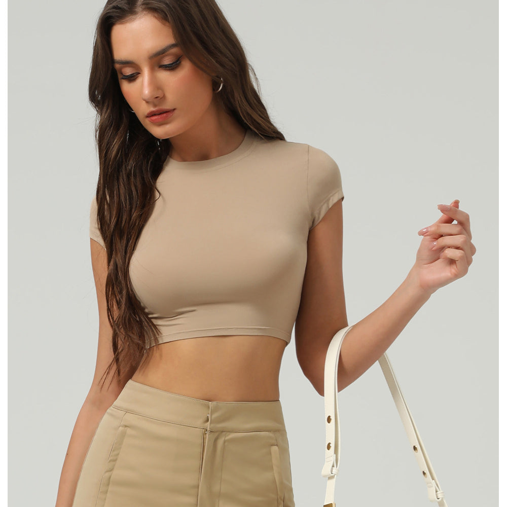 Tight Brushed Yoga t Shirt