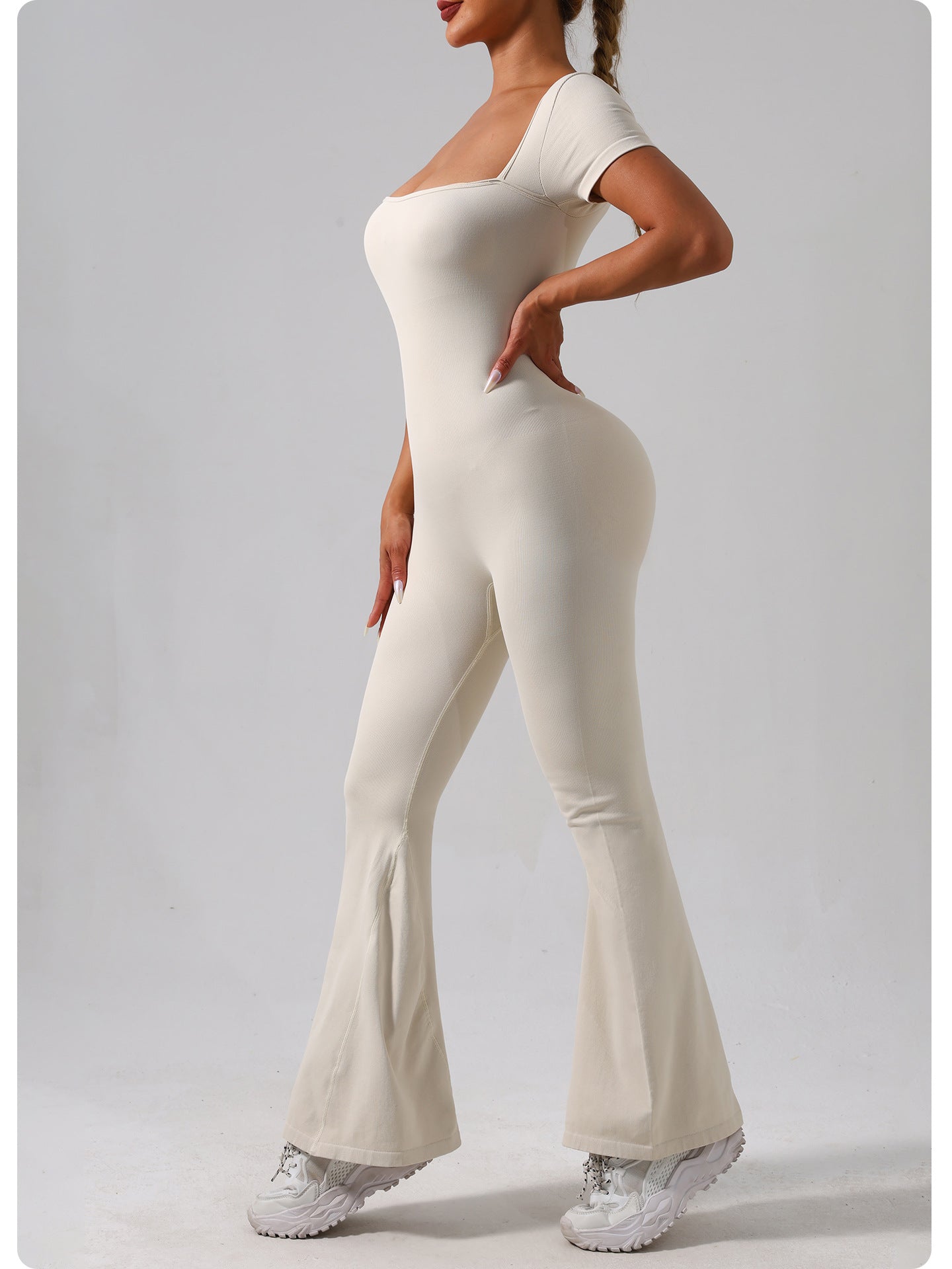 Comfy Quick Drying Yoga Bodysuit