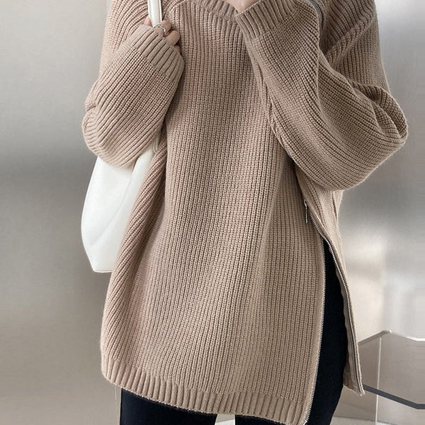 Elegant Cozy Sweater Coat