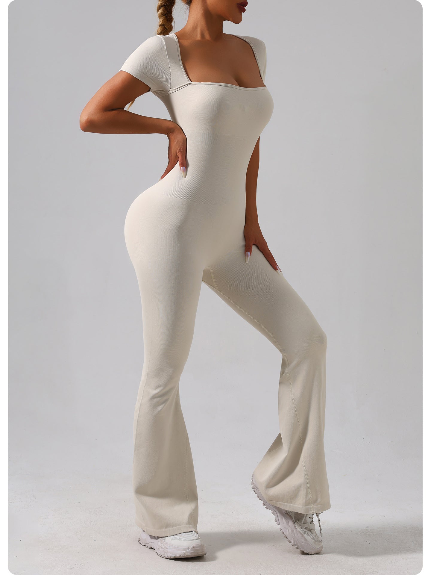 Comfy Quick Drying Yoga Bodysuit