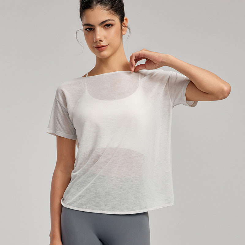 Lightweight Breathable Yoga t Shirt Top