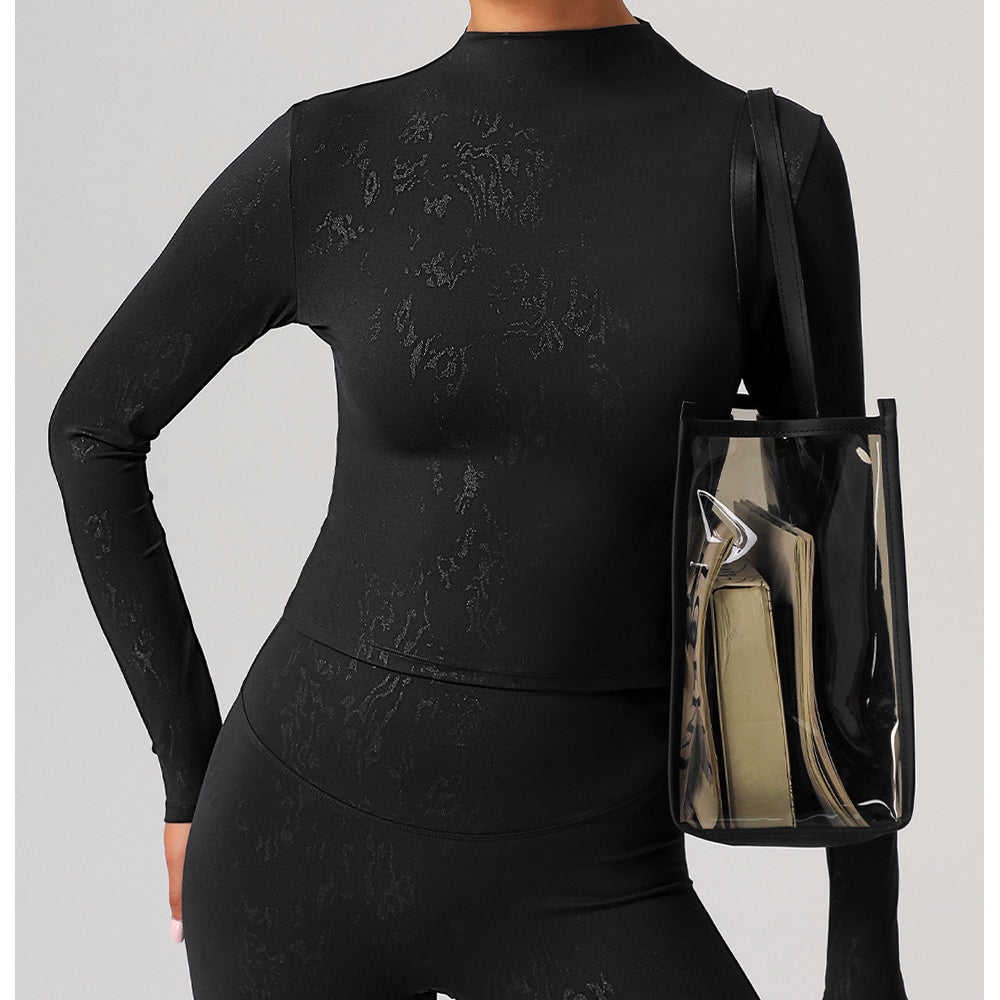 Comfy Long Sleeve Tight Yoga t Shirt